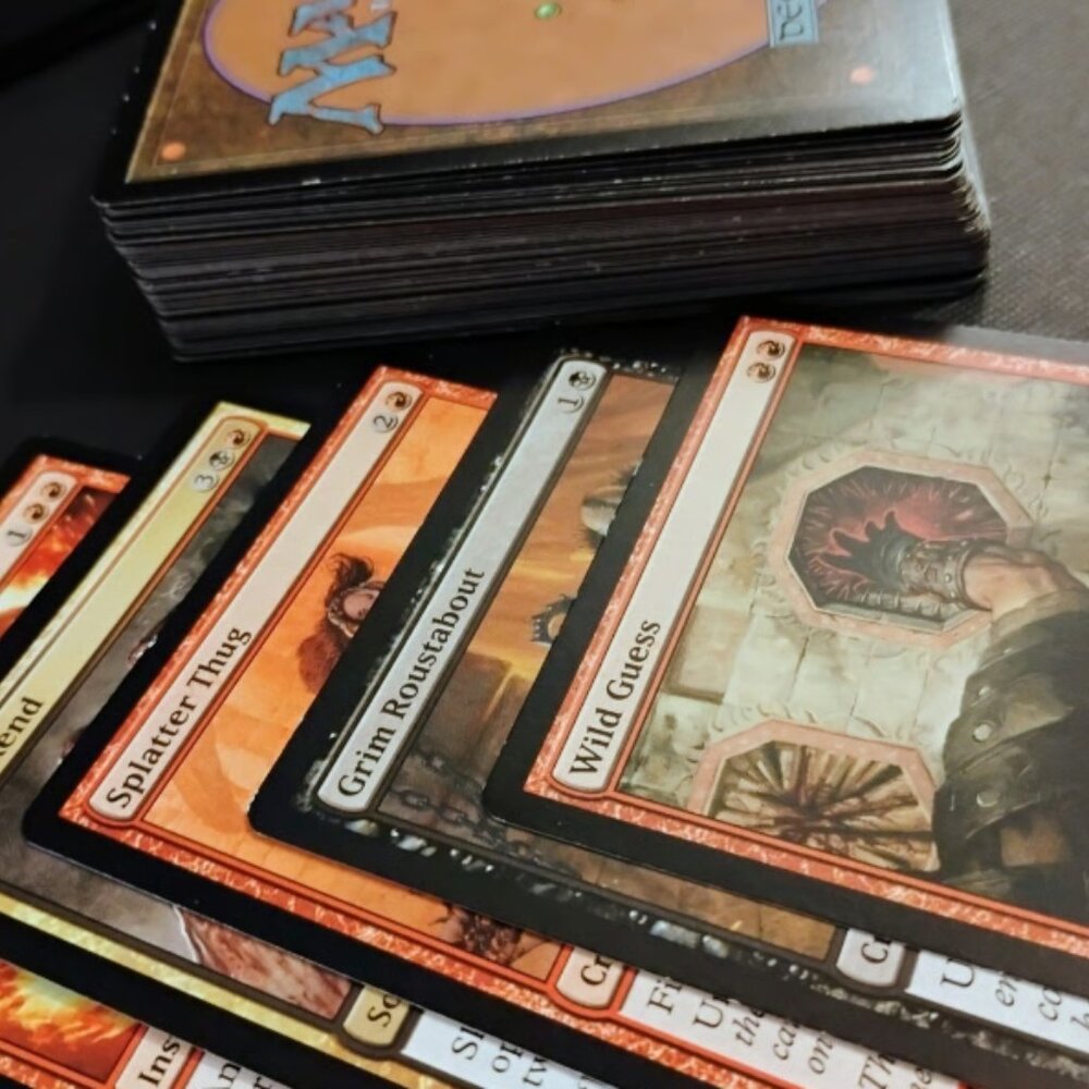 Wild Guess Red Black 60 Card Mtg Deck Unleash